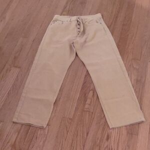 Men's Versace Gold Mustard-like Color Jeans - Size 32
